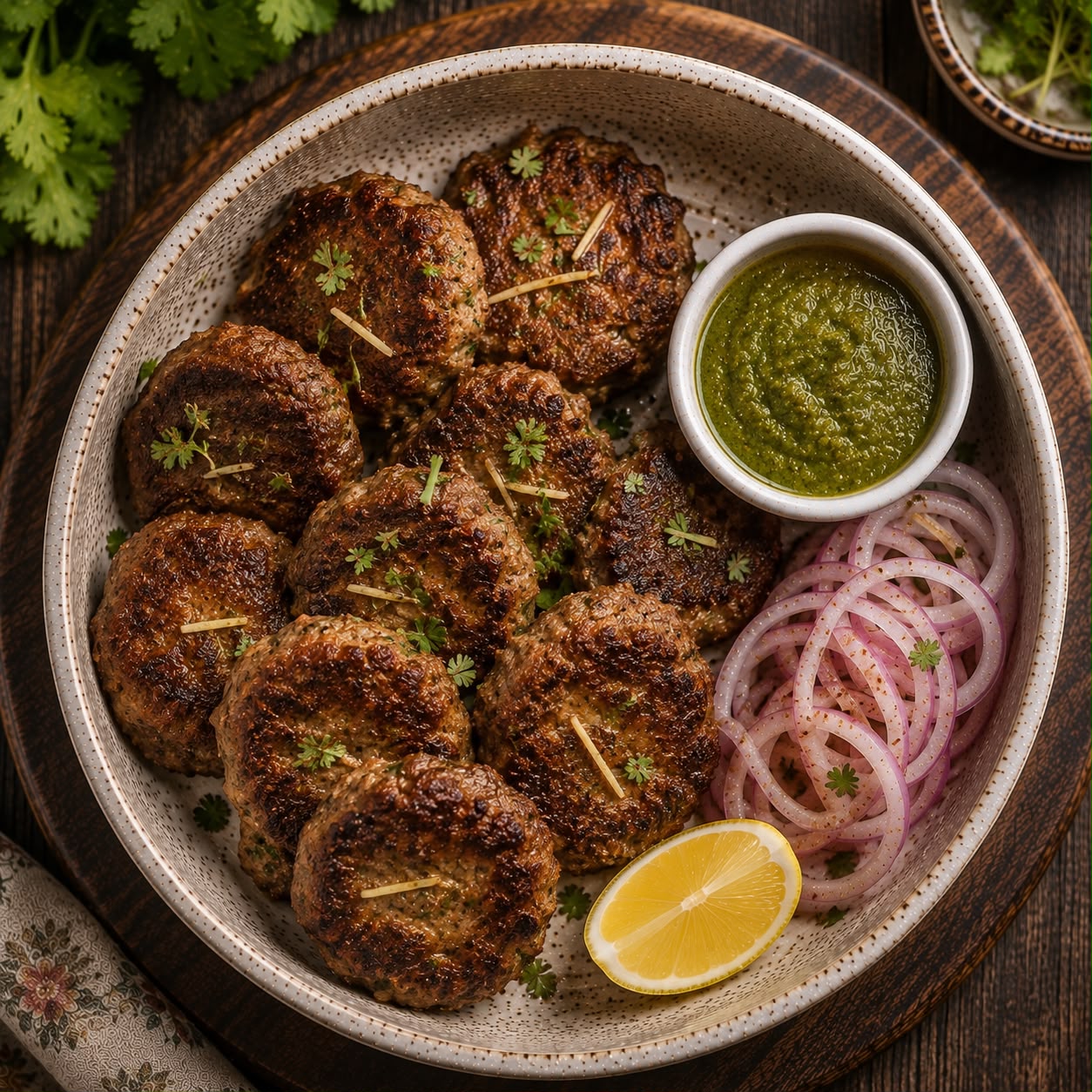 Chicken Galouti Kebab